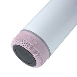 Simple Straight Tube Stainless Steel Insulated Portable Travel Cup Handle Straw Lid <b>UV</b> Printed Sports Design for Home Office - Product Image 3