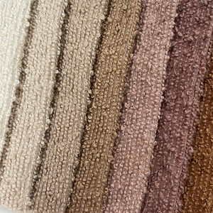 Housse en tissu crème boucle pour canapé modulable confortable - Product Image 2