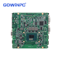 PCBA industriel sans ventilateur N100 N95, 3 ports LAN, RS232 422 485, jusqu'à 6 ports COM, GPIO 8 bits, emplacement Mini PCIe, module WiFi 4G 5G, 120x120x20mm