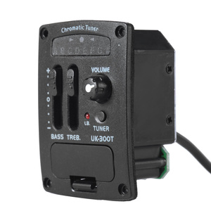 Sistema de Afinador con Ecualizador de 2 Bandas y Preamplificador Piezoeléctrico para <span class=keywords><strong>Ukelele</strong></span> UK-300T - Product Image 1