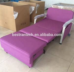 Silla de hospital convertible de 102cm de ancho de gran tamaño Bestran, silla plegable para acompañante de visitantes, cama de tamaño grande, 2 - Product Image 4