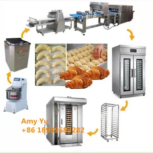 2023 New thương mại tự động đông lạnh Croissant máy tùy chỉnh khác nhau Croissant Máy Croissant Maker