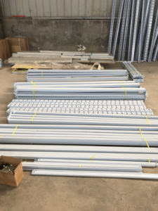 Double rack growing grow table <strong>racking</strong> growing racks growing racks for <strong>greenhouse</strong> - Product Image 5