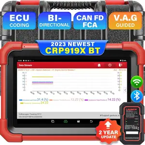 2023 नवीनतम लॉन्च x431 cp919x bp919bt cp919e कार ओब्डीबी 2 बायोडायरेक्शनल पूर्ण सिस्टम डायग्नोस्टिक स्कैनर कार निदान उपकरण