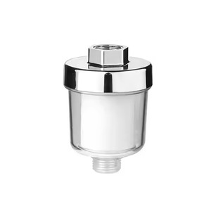 Mini-filtre à eau universel en ligne, coque transparente, <span class=keywords><strong>cartouche</strong></span> en coton PP pour chauffe-eau et robinet de salle de bain - Product Image 1