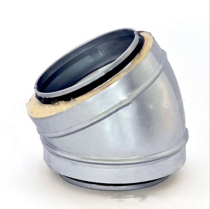 <span class=keywords><strong>Tuyau</strong></span> de panneau de conduit pré-<span class=keywords><strong>isolé</strong></span> de climatisation HVAC et accessoires de conduit en spirale - Product Image 5
