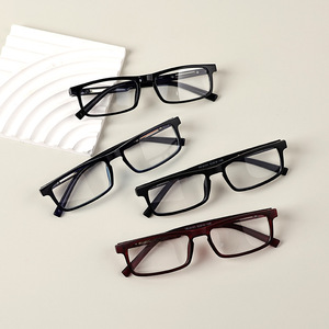Square Full Rim <b>Eyeglasses</b> <b>Frames</b> Resin Lens Lightweight Anti Uv Unisex Optical Glasses - Product Image 4