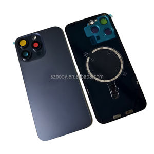 Vetro posteriore con struttura in metallo magnete e lenti a camma per <span class=keywords><strong>iPhone</strong></span> 15Pro 15 Pro max <span class=keywords><strong>Cover</strong></span> batteria vetro posteriore - Product Image 2