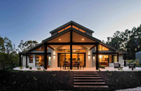 Structure résidentielle personnalisable et durable de structure métallique de maison préfabriquée de duplex