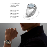 Xiaomi Watch S4 41mm con Pantalla AMOLED, Monitor de Actividad Física y Sueño, Botón SOS, Termómetro, Correa de Goma, Resistente al Agua 5 ATM