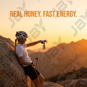 Gel Energetico al Miele Naturale JBY in Bustina, Gel <span class=keywords><strong>Sportivo</strong></span> Iperenergetico per Atleti, Allenamento, Corsa, Ciclismo, Nutrizione - Product Image 6