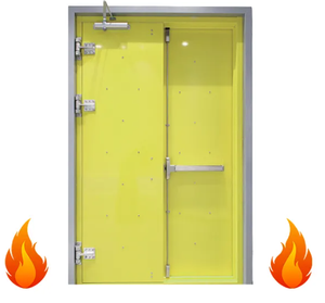 सुरक्षा चोरी विरोधी फायरप्रूफ धातु स्टील की सुरक्षा दरवाजा बाहरी प्रवेश द्वार के सामने के दरवाजे से - Product Image 4