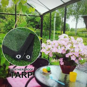 Bâche en PVC transparent épaissi de 0,5 mm, 100 % polyester, anti-UV, imperméable, écran de protection contre la pluie <span class=keywords><strong>pour</strong></span> <span class=keywords><strong>terrasse</strong></span> extérieure, gazebo - Product Image 6