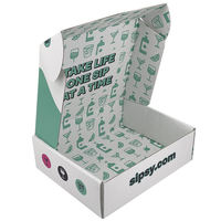 Caja de Cartón Corrugado de Tres Capas, Resistente, Reciclable, Personalizada, para Envíos en Pequeños Lotes, con Laminado Brillante, para Ropa Interior y Prendas de Vestir