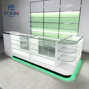 ตู้โชว์ร้านขายอุปกรณ์สูบบุหรี่คุณภาพสูง พร้อมไฟ LED โชว์สินค้าได้เต็มที่ <span class=keywords><strong>เคาน์เตอร์</strong></span>โชว์สินค้า<span class=keywords><strong>ร้าน</strong></span>ขายซิการ์และอุปกรณ์สูบบุหรี่ - Product Image 3