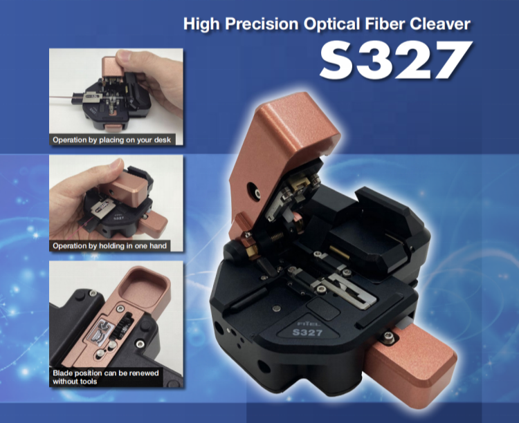 FURUKAWA FITEL S327A Fiber Optic Cleaver for Precise Fiber Cutting