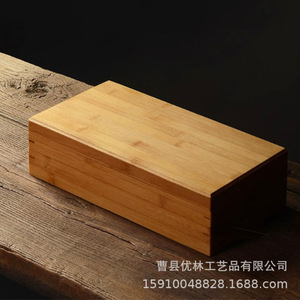 Caja de madera para pasteles de luna, caja rectangular hecha a mano para regalo, caja de almacenamiento para el Festival del Medio Otoño, té de frutas secas - Product Image 2