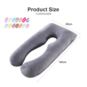 Vente chaude Oreiller Corps Entier En Forme De U Oreiller De Soutien De Grossesse Pour Dormir - Product Image 2