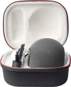 Étui de transport pour haut-parleur <span class=keywords><strong>Bluetooth</strong></span> portable Apple <span class=keywords><strong>HomePod</strong></span> Mini [pare-chocs résistant aux chocs] Protection robuste, poignée antidérapante - Product Image 1