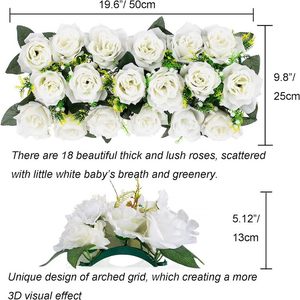 Đám cưới centerpieces Bảng trang trí hoa Á hậu sắp xếp đám cưới vòm hoa hàng bàn ăn trang trí đám cưới - Product Image 5