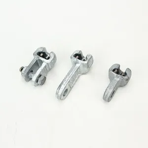 W Type Pole Line Hardware Electric Overhead Galvanized Iron Power Fitting Socket Clevis Eye