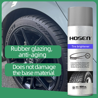 HOSEN Vernis de renouvellement de pneus automobile de haute qualité pour polir la surface des pneus
