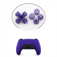 Pièces de rechange pour manette PS5 : D-pad en cristal, boutons ABXY, joysticks, Astro Bot
