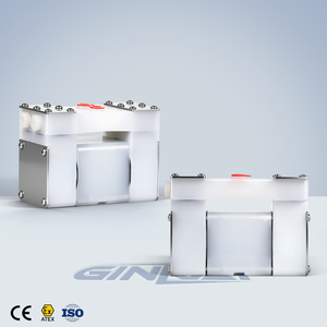 GK DN04 PP Mini Air Operated <strong>Diaphragm</strong> Pump Chemical Resistant Lab Pump with PTFE <strong>Diaphragm</strong> for <strong>Liquid</strong> Transfer - Product Image 2