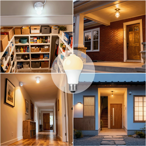 Bombilla LED Inteligente con Sensor, 8W, 120V, E26, <span class=keywords><strong>PIR</strong></span> Infrarrojo, Iluminación Automática, 3000K, 810LM, Lámpara de Ahorro de Energía para Pasillo, Garaje, Sótano - Product Image 6