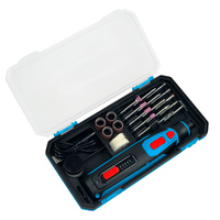 Outils électriques FIXTEC Kit d'outils rotatifs électriques 4V Mini ensemble de meuleuses électriques pour le polissage