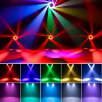 Iluminación DJ, Luz Móvil LED 4 en 1 de 37x40W, Efecto Ojo de Abeja, RGBW, Zoom Wash, con Control DMX512 y Temperatura de Color Ajustable para Eventos y Fiestas