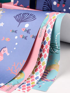 Wholesale 80g coated <b>Paper</b> 43*300cm Luxury Custom Gift Packaging <b>Wrapping</b> <b>Paper</b> <b>Roll</b> - Product Image 4