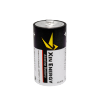 Pile alcaline XIN ENERGY 1,5 V format C LR14, garantie sans fuite, certifiée CE RoHS pour caméras de sécurité sans fil
