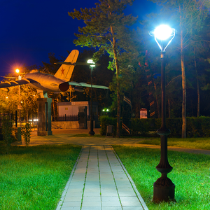 Lampadaire LED <span class=keywords><strong>OEM</strong></span> ODM 25w, éclairage de paysage, clôture, chemin, jardin extérieur, lampadaire solaire Led avec poteau - Product Image 3