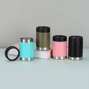 Premium 12oz 16oz Cooler Cup Cola Beer Can Style Stainless Steel Insulated Cup With Creative Bottle Opener - Product Image 3