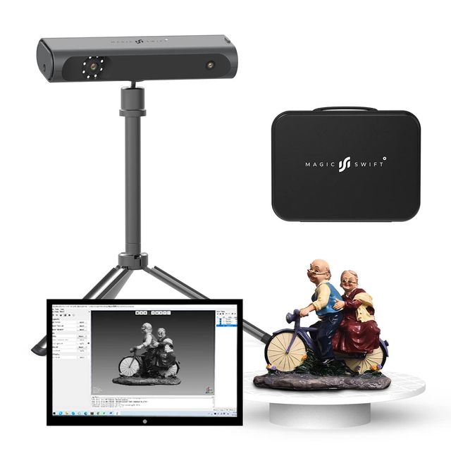 NOVA3D Magic Swift Plus High Precision Ultra-large Format Multi-mode Flexible Portable Shining 3d Scanner for 3D Printer