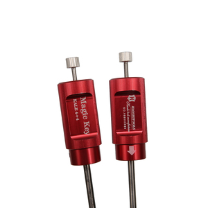 Kale 4 + 4 đôi Bit Ổ Khóa Key Decoder Master Key Lock Pick Tool Opener thợ khóa công cụ an toàn ma thuật Key - Product Image 3