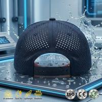Gorra de Golf Impermeable de Secado Rápido con Ventilación Perforada por Láser, Gorra Trucker de Alto Rendimiento, Ligera y Transpirable para Deportes al Aire Libre