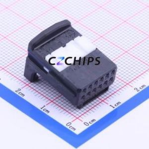 1379662-1 Housing (Wire-to-Board / Wire-to-Wire) P=2.2mm Connector ( Jack Structure: 2x6P )( Pitch: 2.2mm )( Row Spacing: 3mm ) - Product Image 1