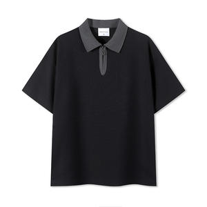 Camiseta Polo unisex con cremallera: ligera y de secado rápido para un estilo versátil, adecuada para el trabajo, el ocio, para todos los géneros - Product Image 5