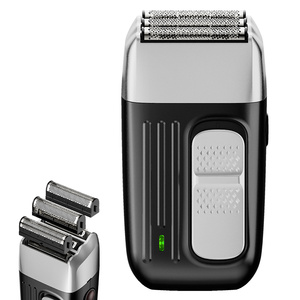 <b>For</b> <b>Foil</b> Triple Blades Razor Bald <b>Head</b> Barber Trimmer Waterproof Wet/Dry Cordless Electric <b>Shaver</b> <b>for</b> Men Body Face RV Use - Product Image 1