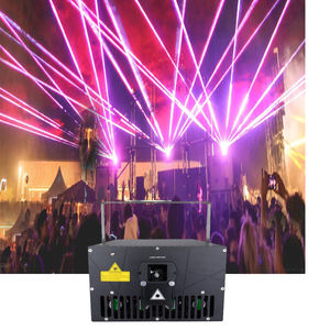 Luz Láser Comercial de Haz Rojo, Verde y Azul, Efecto DMX512 para Fiestas, DJ, Bodas, Discotecas, Escenarios al Aire Libre y Eventos - Product Image 1