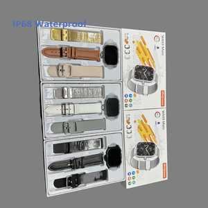 นาฬิกาอัจฉริยะ Touch Watch WK69 Mate Game Smartwatch ชุดนาฬิกาอิเล็กทรอนิกส์ หลายโหมด สาย 3 แบบ หนัง/ซิลิโคน/โลหะ สำหรับผู้ชาย - Product Image 6