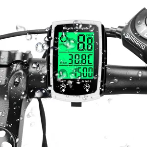 Waterproof Bicycle Computer Wired Luminous Backlight Road Bike MTB Waterproof Touch Screen Cycling Speedometer