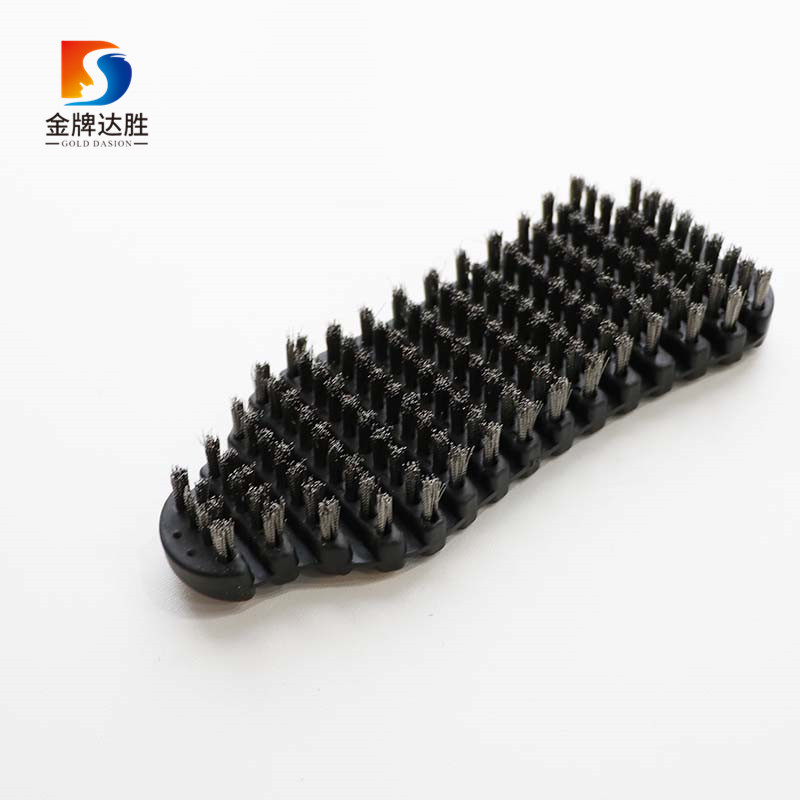 Gym Flexible Stainless Steel 360 Degree Barbell Cleaning Brush