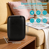 Diffuseur de parfum intelligent à double atomisation, contrôle par application, brume fine silencieuse, humidificateur d'aromathérapie sans eau, grande capacité