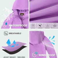 Großhandel Wasserdichter Atmungsaktiver Abriebfester 100% Polyester PU-beschichteter Pongee-Stoff für Sportbekleidung Mantel Jacke Parka