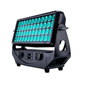 48x20W rgbwacl LED Tường máy giặt ánh sáng tại chỗ chùm hẹp 15 độ góc đèn lũ cho dự án ngoài trời