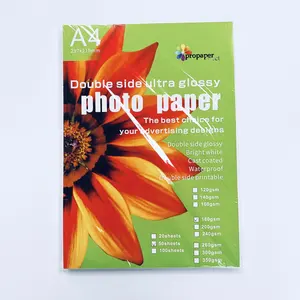 Factory discount Best price popular double sided 180g premium high glossy A4 photo paper 4X6 for inkjet photo printing