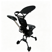 Poussette bébé pliable compacte légère de haute qualité